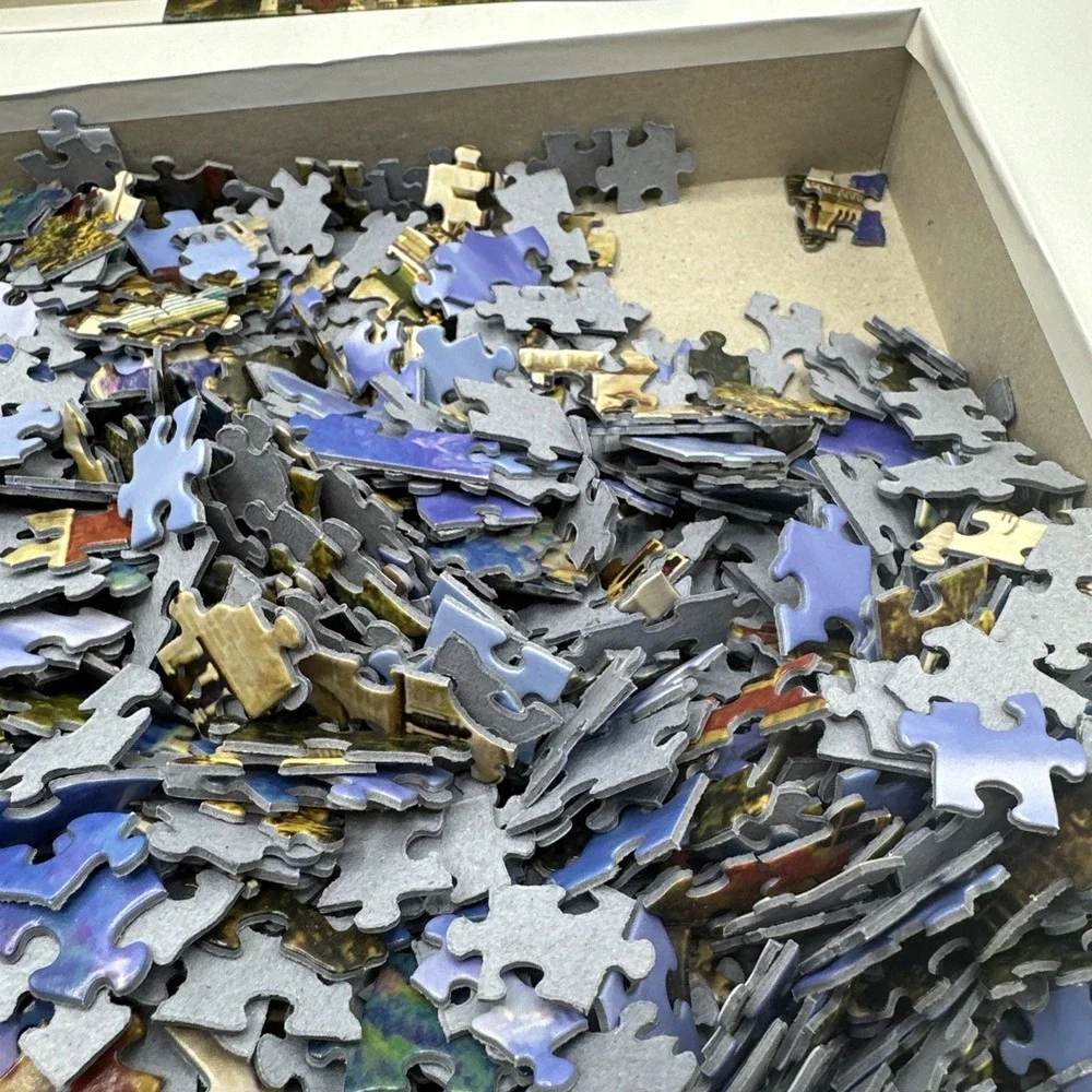 Neuschwanstein Castle Puzzle‎ (1000 Large Pieces) White Mountain Puzzle Co. Used